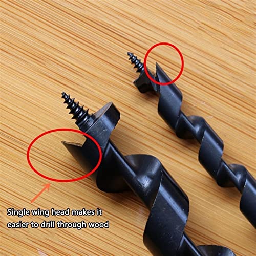 1 Set Manual Hand Drill Puncher [Punching Artifact]Hand Drill Twist Drill  Hand Auger For Woodworking Model Diy Woodworking With Drilling Bit
